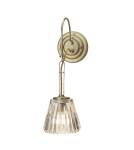 Bathroom wall lamps - Elstead DEMELZA Wall lamp G9 1x3W IP44 Brass BATH-DEMELZA-BB - product 1