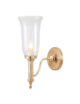 Elstead CARROLL Wall lamp G9 1x3.5W IP44 Pink Gold BATH-CARROLL2-RG