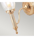 Bathroom wall lamps - Elstead CARROLL Wall lamp G9 1x3.5W IP44 Pink Gold BATH-CARROLL2-RG - product 2