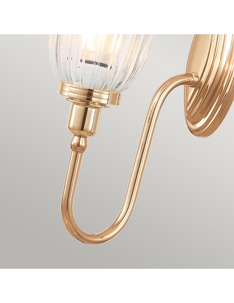 Bathroom wall lamps - Elstead BLAKE Wall lamp G9 1x3.5W IP44 Pink Gold BATH-BLAKE1-RG - product kolory-swiatla.pl 3