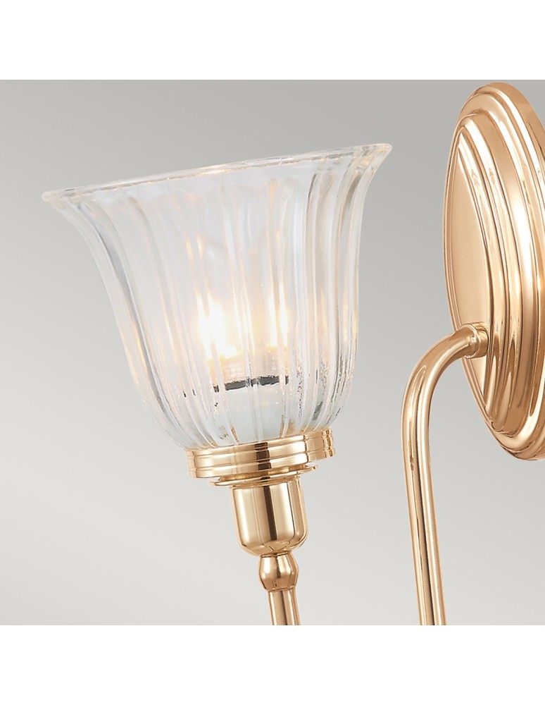Bathroom wall lamps - Elstead BLAKE Wall lamp G9 1x3.5W IP44 Pink Gold BATH-BLAKE1-RG - product kolory-swiatla.pl 4