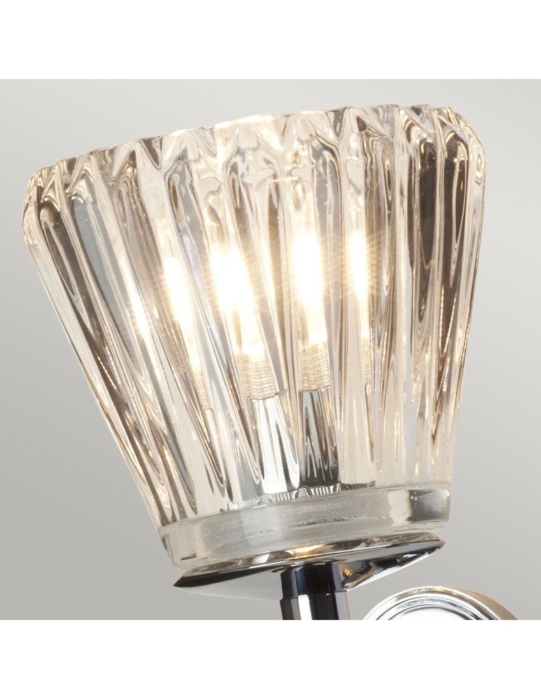 Bathroom wall lamps - Elstead AGATHA Wall lamp G9+ LED1x3W+1x1W IP44 Chrome BATH-AGATHA-PC. - product kolory-swiatla.pl 2