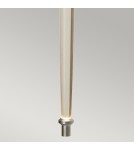 Bathroom wall lamps - Elstead AGATHA Wall lamp G9+ LED1x3W+1x1W IP44 Nickel BATH-AGATHA-BN - product 4