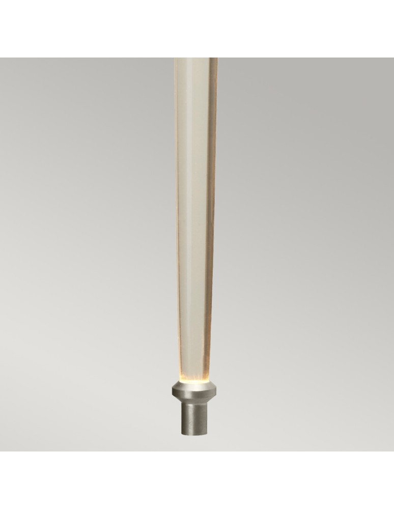 Bathroom wall lamps - Elstead AGATHA Wall lamp G9+ LED1x3W+1x1W IP44 Nickel BATH-AGATHA-BN - product kolory-swiatla.pl 4