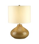 Table lamps with lampshade - Elstead BAILEY Table Lamp E27 1x60W Brown BAILEY-TL - product 1