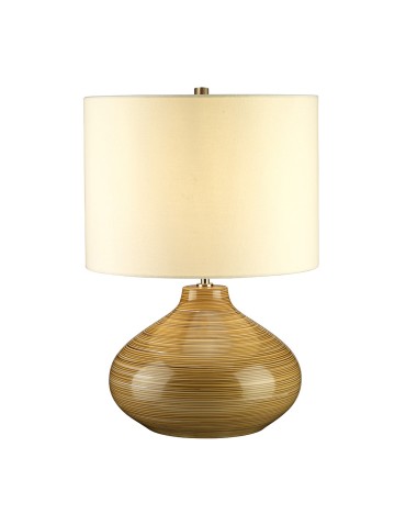 Elstead BAILEY Table Lamp E27 1x60W Brown BAILEY-TL