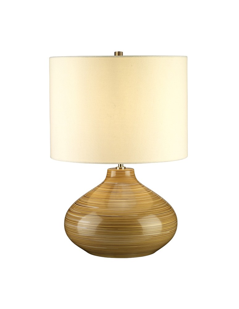 Table lamps with lampshade - Elstead BAILEY Table Lamp E27 1x60W Brown BAILEY-TL - product kolory-swiatla.pl 1