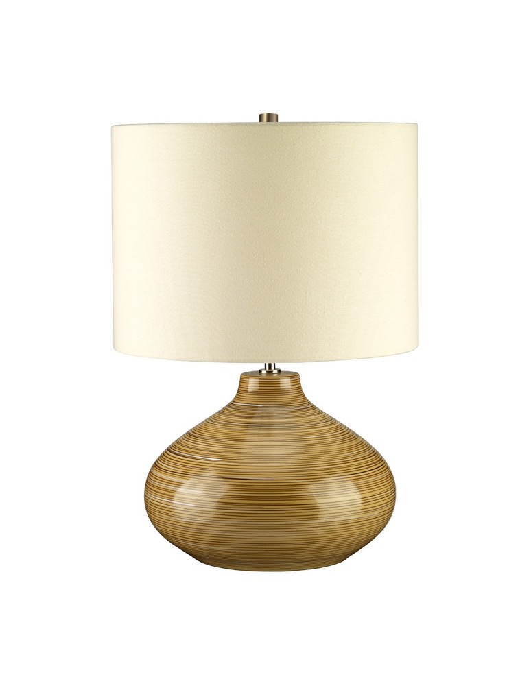 Table lamps with lampshade - Elstead BAILEY Table Lamp E27 1x60W Brown BAILEY-TL - product kolory-swiatla.pl 2