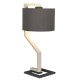 Elstead AXIOS Lampa Stołowa E27 1x60W Kremowy/Grafitowy AXIOS-TL-GREY