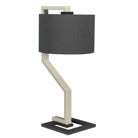 Elstead AXIOS Lampa Stołowa E27 1x60W Kremowy/Grafitowy AXIOS-TL-GREY
