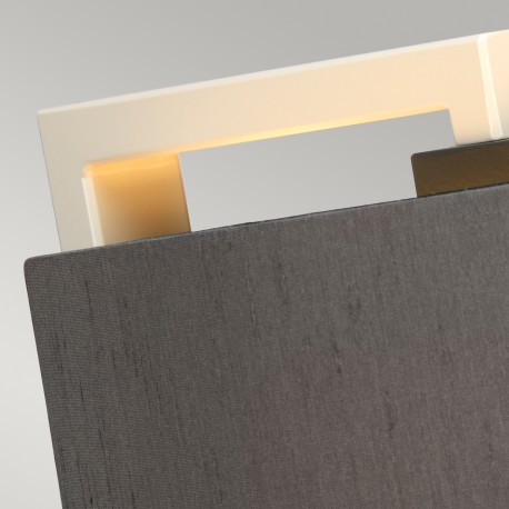 Elstead AXIOS Lampa Stołowa E27 1x60W Kremowy/Grafitowy AXIOS-TL-GREY