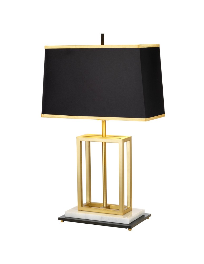 Table lamps with lampshade - Elstead ATLAS Table Lamp E27 1x60W Brass ATLAS-TL - product kolory-swiatla.pl 1