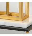 Table lamps with lampshade - Elstead ATLAS Table Lamp E27 1x60W Brass ATLAS-TL - product 6