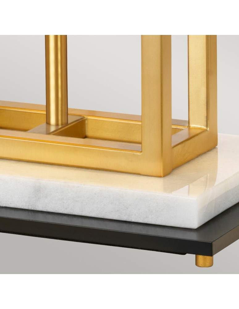 Table lamps with lampshade - Elstead ATLAS Table Lamp E27 1x60W Brass ATLAS-TL - product kolory-swiatla.pl 6