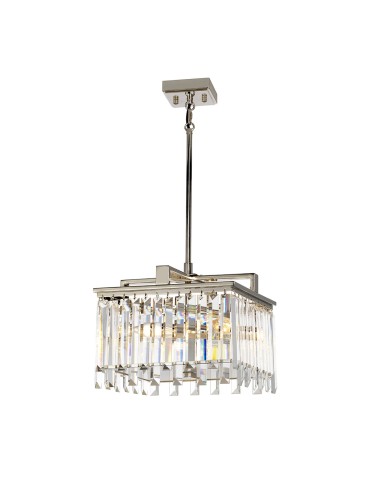Elstead ARIES 4x40W Niekiel E14 Chandelier ARIES-4P-S