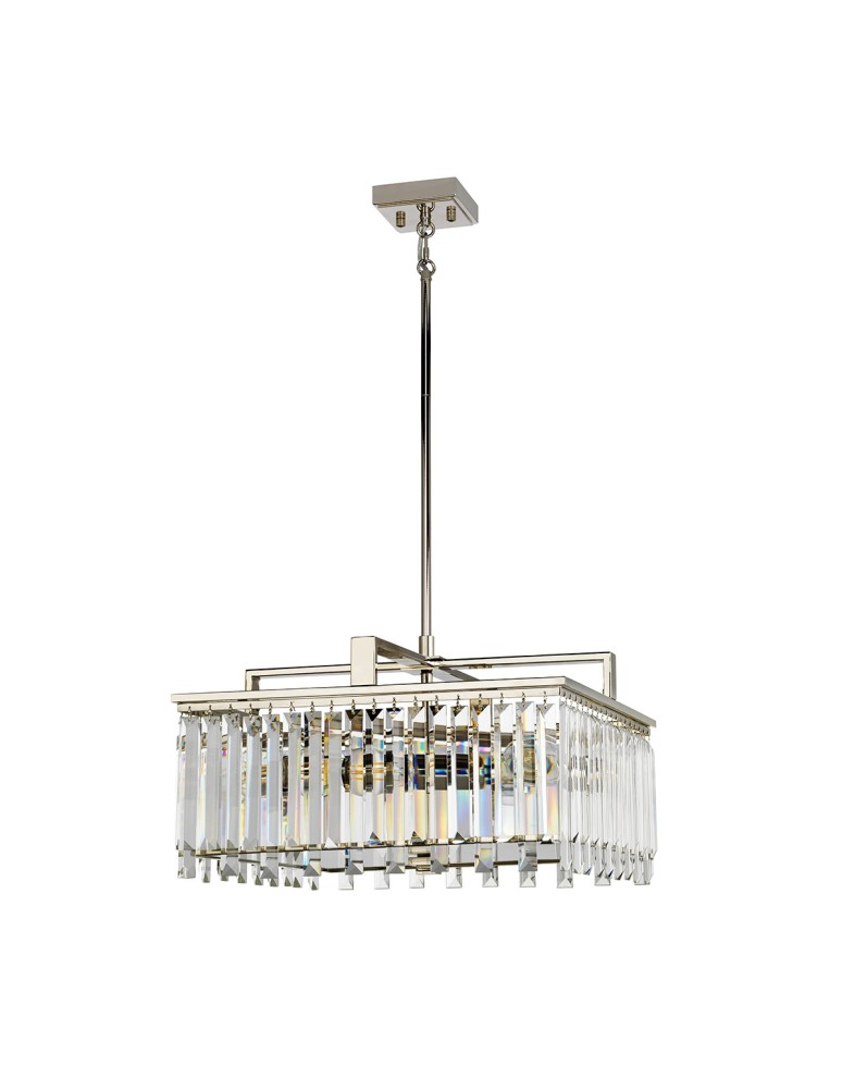 Chandeliers - Elstead ARIES E27 4x60W Niekiel chandelier ARIES-4P-L - product kolory-swiatla.pl 2