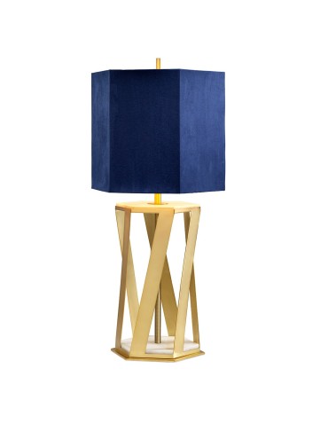 Elstead APOLLO Table Lamp E27 1x60W Brass APOLLO-TL.