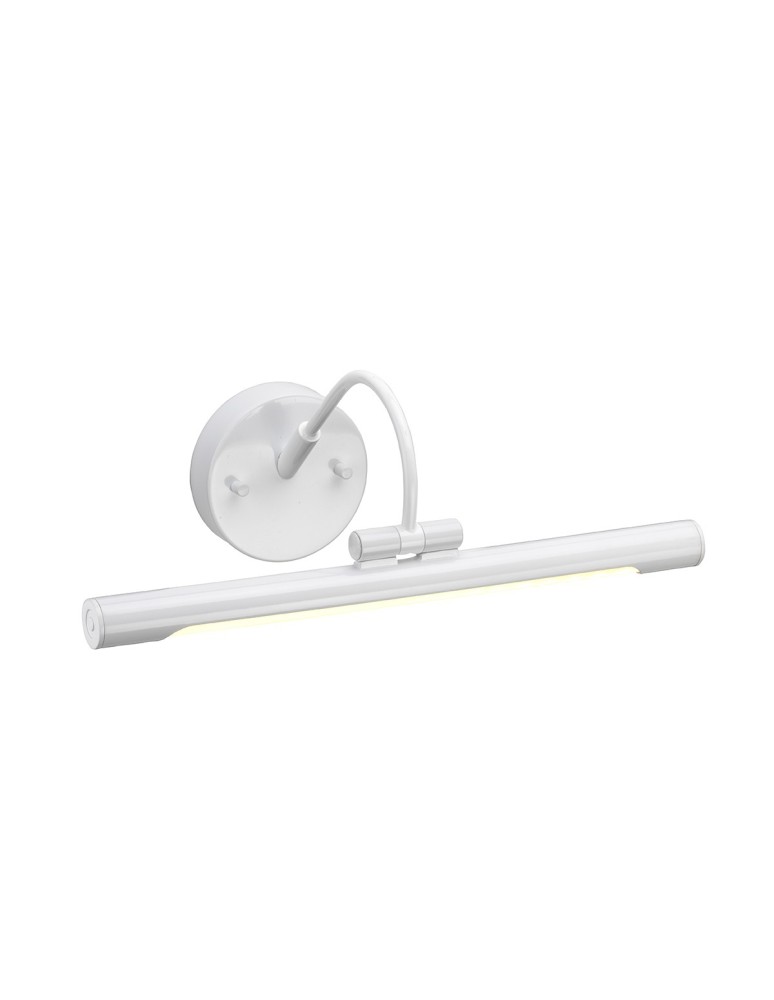 Wall lamps over a painting - Elstead ALTON LED Picture Lighting 1x6W White ALTON-PL-S-WHT - product kolory-swiatla.pl 1