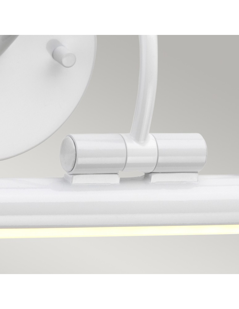 Wall lamps over a painting - Elstead ALTON LED Picture Lighting 1x6W White ALTON-PL-S-WHT - product kolory-swiatla.pl 3