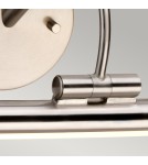 Wall lamps over a painting - Elstead ALTON LED Picture Lighting 1x6W Nickel ALTON-PL-S-BN - product 3
