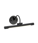 Wall lamps over a painting - Elstead ALTON LED Picture Lighting 1x6W Black ALTON-PL-S-BLK - product 1