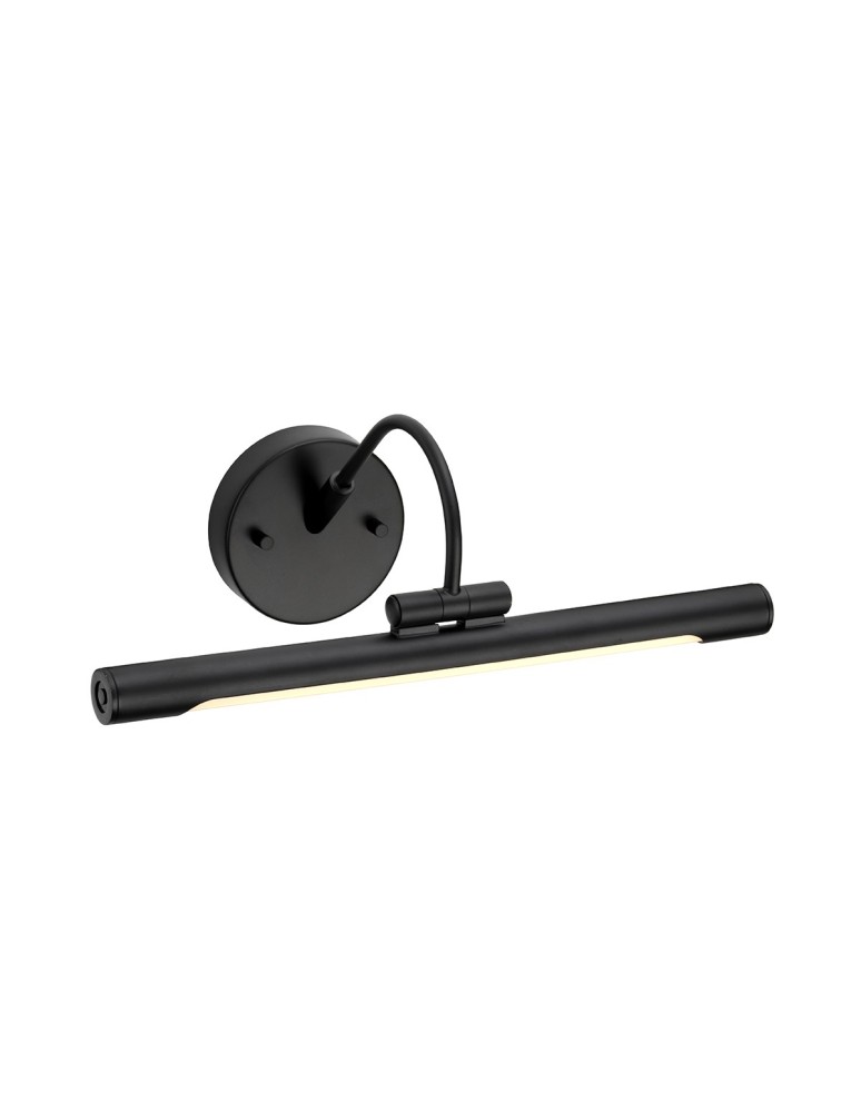 Wall lamps over a painting - Elstead ALTON LED Picture Lighting 1x6W Black ALTON-PL-S-BLK - product kolory-swiatla.pl 1