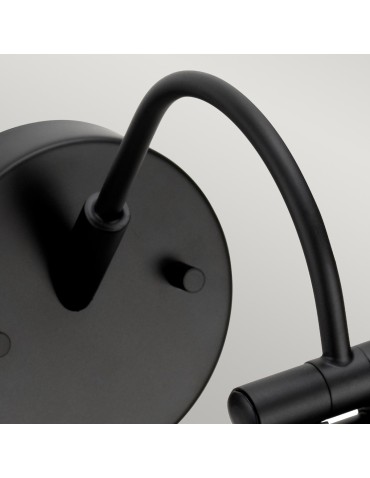 Elstead ALTON  Oświetlenie Obrazu LED 1x6W Czarny ALTON-PL-S-BLK - produkt 2