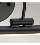 Wall lamps over a painting - Elstead ALTON LED Picture Lighting 1x6W Black ALTON-PL-S-BLK - product 3
