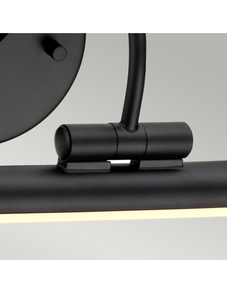 Wall lamps over a painting - Elstead ALTON LED Picture Lighting 1x6W Black ALTON-PL-S-BLK - product kolory-swiatla.pl 3