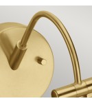 Wall lamps over a painting - Elstead ALTON LED Picture Lighting 1x6W Brass ALTON-PL-S-BB - product 2