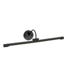Wall lamps over a painting - Elstead ALTON LED Picture Lighting 1x10W Black ALTON-PL-L-BLK - product 1