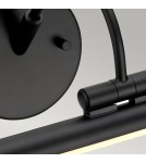 Wall lamps over a painting - Elstead ALTON LED Picture Lighting 1x10W Black ALTON-PL-L-BLK - product 2