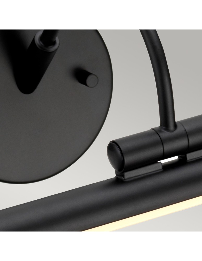 Wall lamps over a painting - Elstead ALTON LED Picture Lighting 1x10W Black ALTON-PL-L-BLK - product kolory-swiatla.pl 2