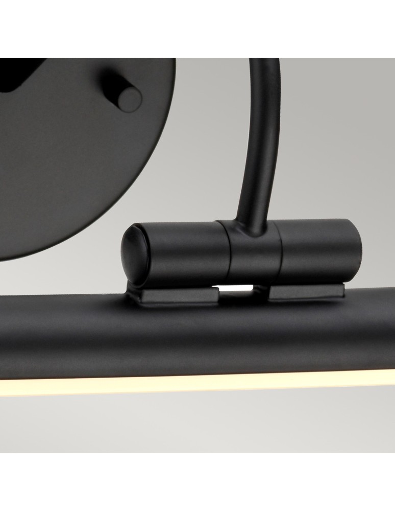 Wall lamps over a painting - Elstead ALTON LED Picture Lighting 1x10W Black ALTON-PL-L-BLK - product kolory-swiatla.pl 3