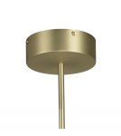 LED pendant lamps - Step into Design CONE LED pendant lamp gold 130 cm   - product 4