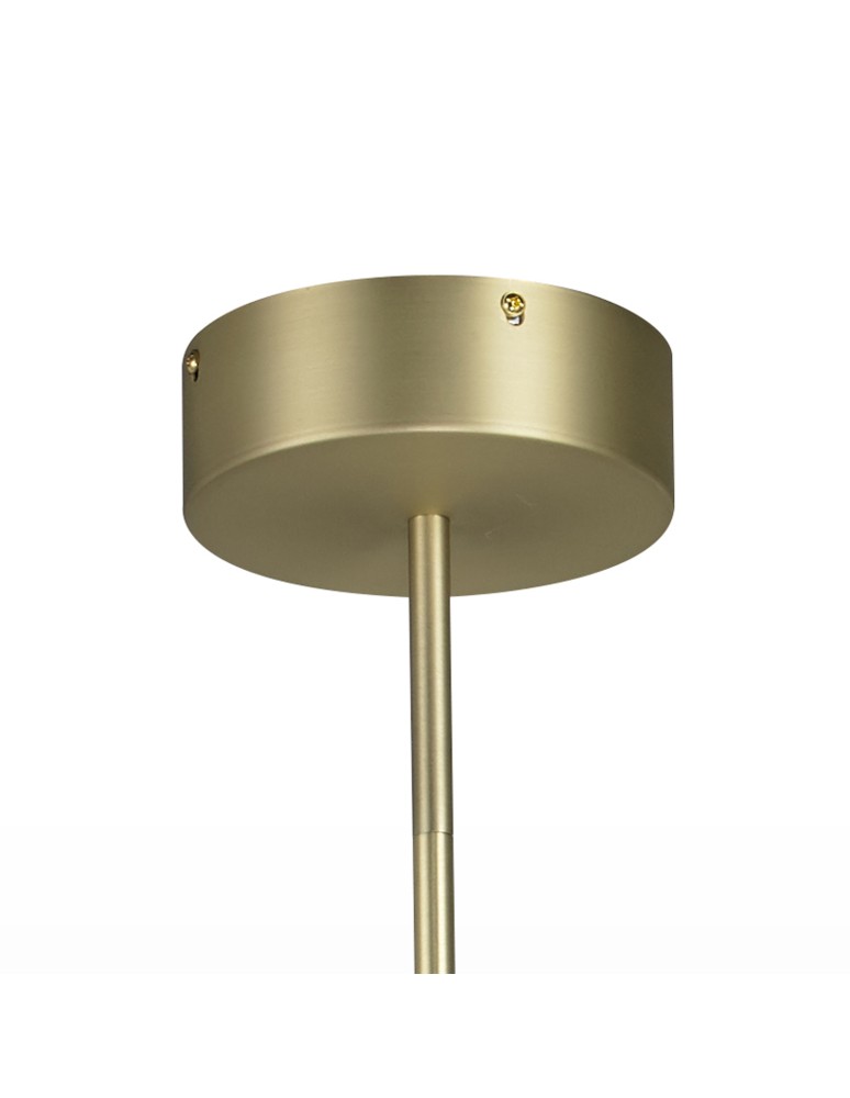 LED pendant lamps - Step into Design CONE LED pendant lamp gold 130 cm   - product kolory-swiatla.pl 4