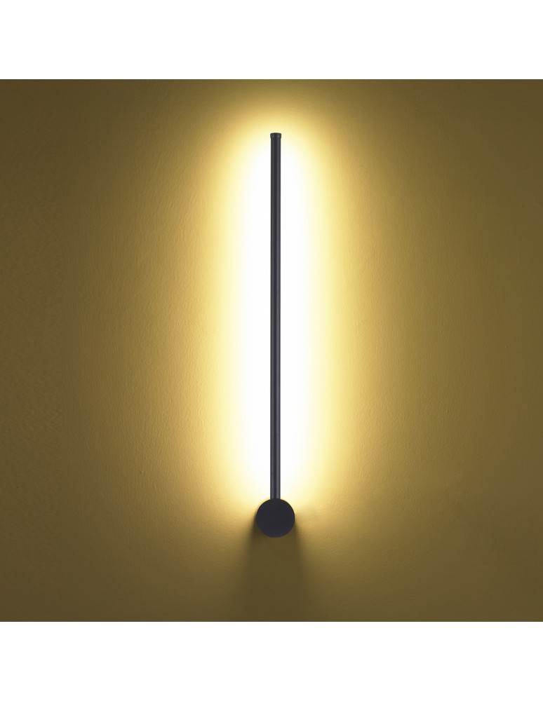 Designer wall lamps - Step into Design SPARO wall lamp black 60 cm   - product kolory-swiatla.pl 2