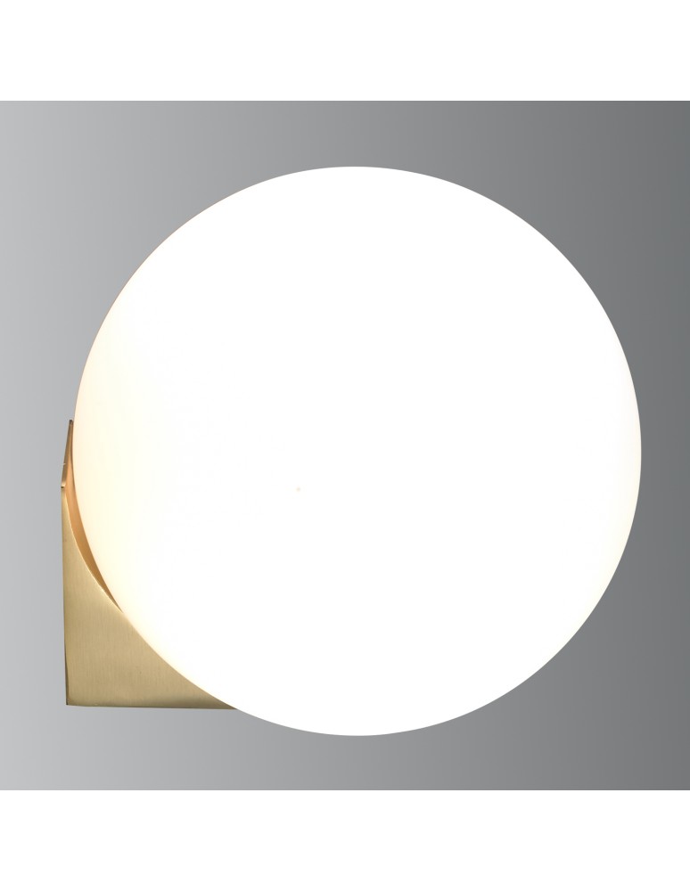 Wall lamps spheres - Step into Design DOT gold 15 cm wall lamp     - product kolory-swiatla.pl 4