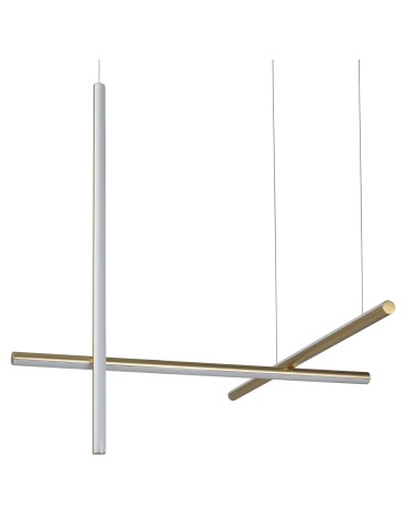 Step into Design Lampa wisząca ASTA-3 LED złota 78 cm              - produkt 2