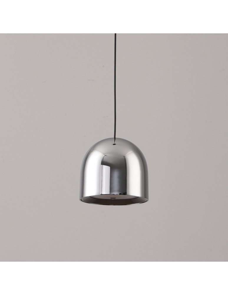 LED pendant lamps - Step into Design PETITE LED pendant lamp chrome 10 cm   - product kolory-swiatla.pl 5