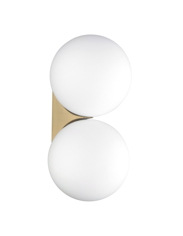 Step into Design Lampa ścienna DOT DOUBLE złota 30 cm            