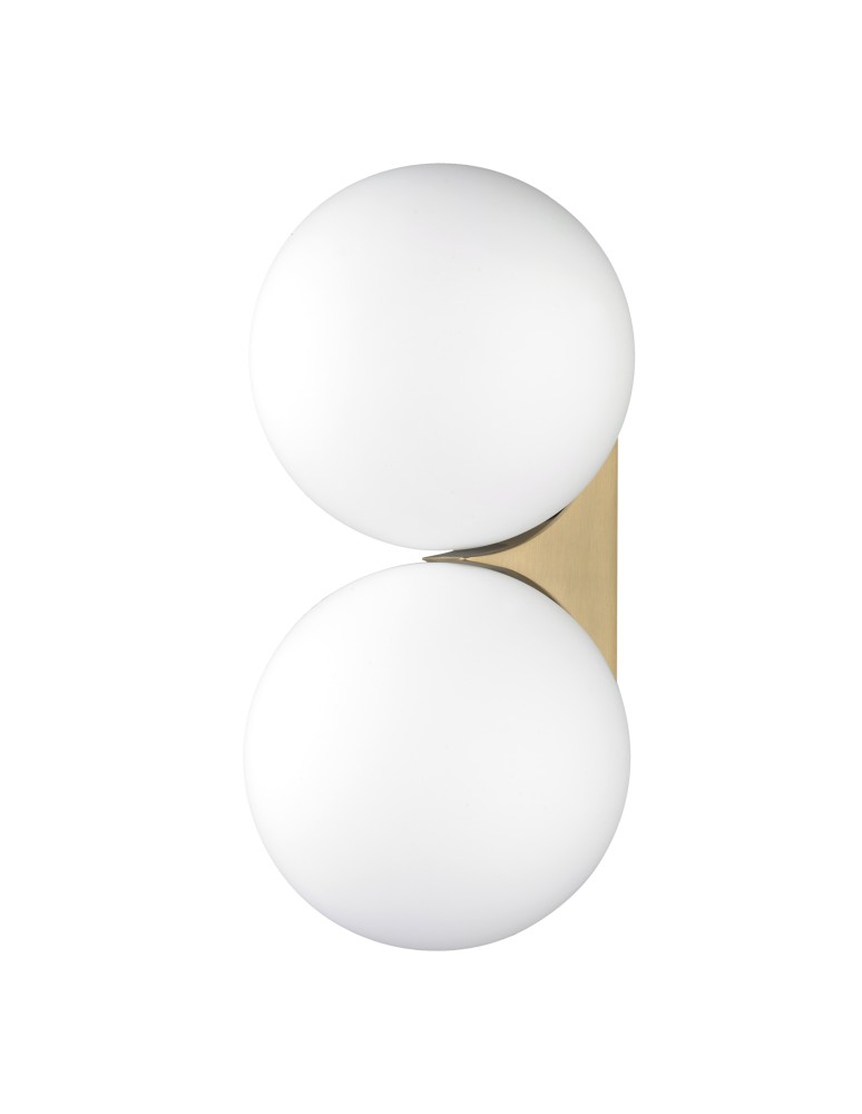 Step into Design Lampa ścienna DOT DOUBLE złota 30 cm            