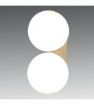 Step into Design Lampa ścienna DOT DOUBLE złota 30 cm            