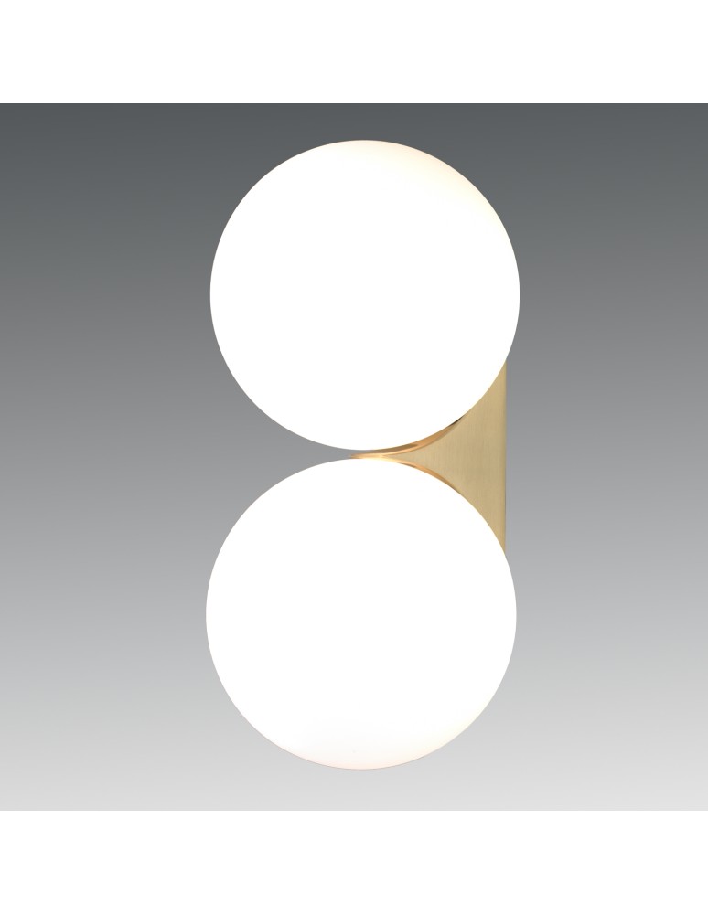 Step into Design Lampa ścienna DOT DOUBLE złota 30 cm            