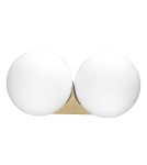 Step into Design Lampa ścienna DOT DOUBLE złota 30 cm            