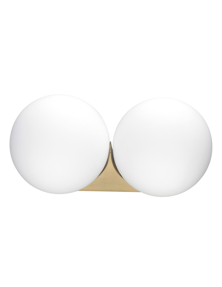 Step into Design Lampa ścienna DOT DOUBLE złota 30 cm            