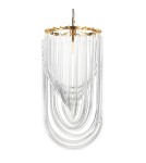 Pendant lamps - Step into Design WAVE gold 40 cm pendant lamp     - product 4