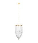 Pendant lamps - Step into Design WAVE gold 40 cm pendant lamp     - product 5