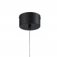 Step into Design Lampa wisząca ASTA-3 LED czarna 78 cm 