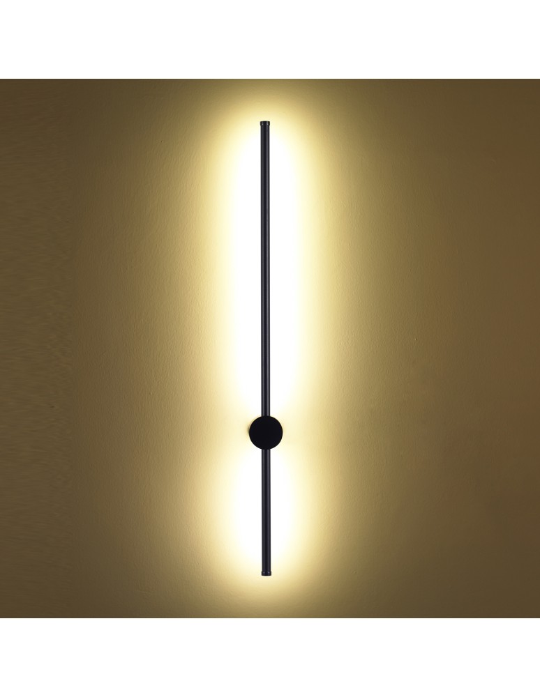 Designer wall lamps - Step into Design SPARO wall lamp black 100 cm   - product kolory-swiatla.pl 2